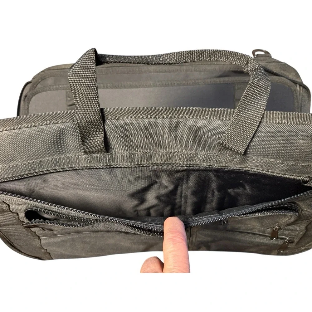 Victorinox PCI 28 Slots Knife Kitchen Tool Case Bag + Shoulder Strap Black Nylon